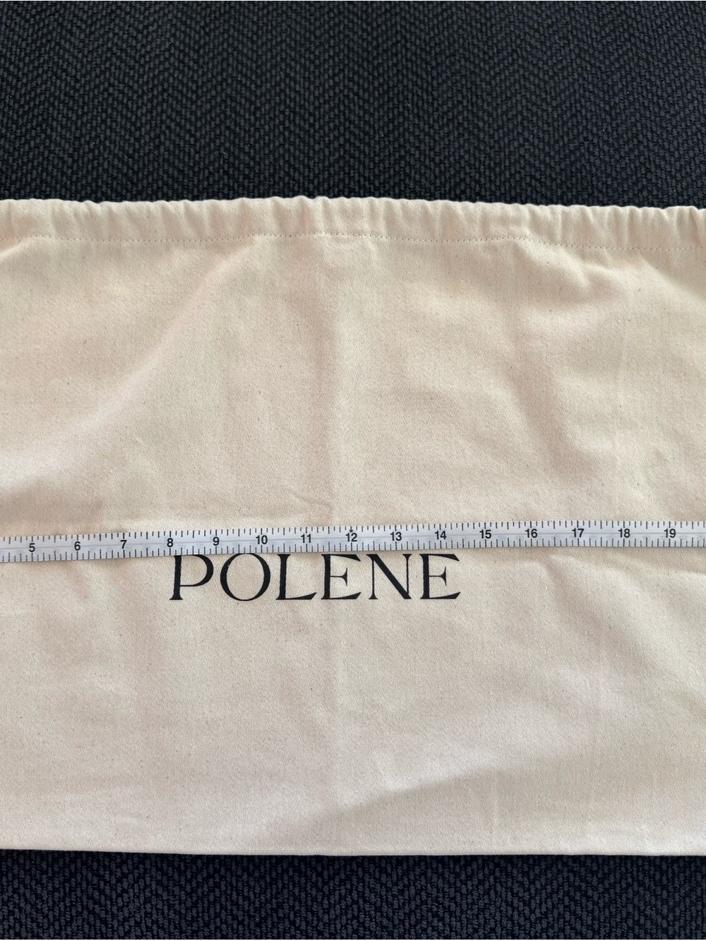 Authentic Polène Cream Cotton-Blend Canvas Dust Bag – 22” x 14” – EUC - Picture 5 of 6